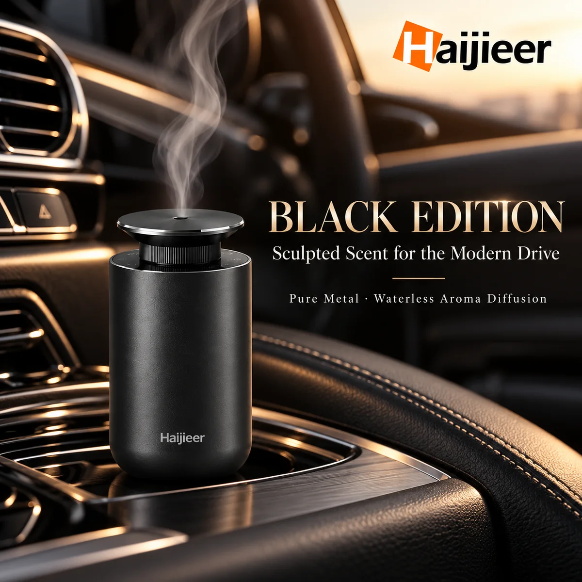 HH-C8 Car & Home Waterless Scent Diffuser — supplied product presentation